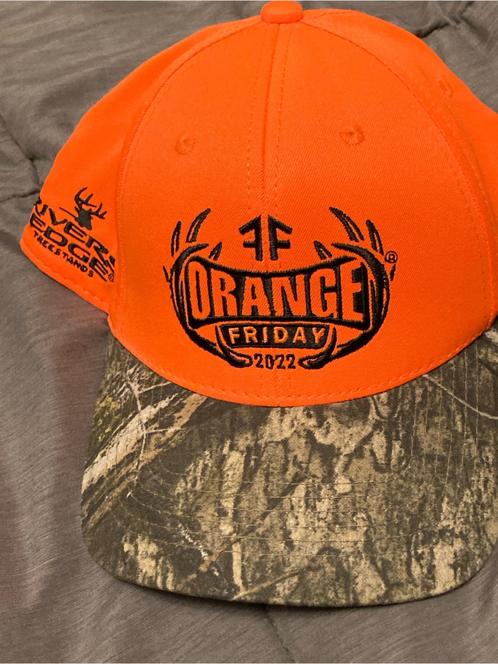 Orange Friday 2022 Blaze Orange Camouflage Cap